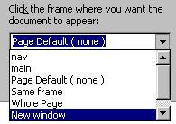 Then all your files will appear. 5. Use the dropdown menu to select the frame where you want the document to appear. 6.