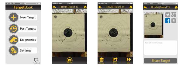 Target-practice Mobile app Below are some screens from the final design.