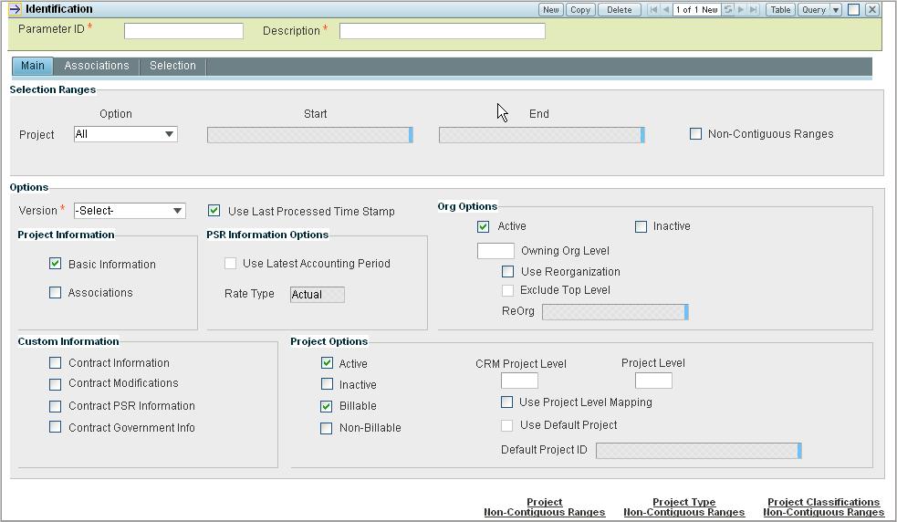 Setting Up Project Information Options Setting Up Project Information Options Before you can transfer project information from Costpoint to GovWin CRM, you must use the Configure Project Options