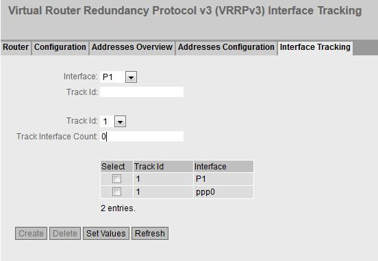 Configuring a VRRPv3 6.3 Creating firewall rules for VRRPv3 6.