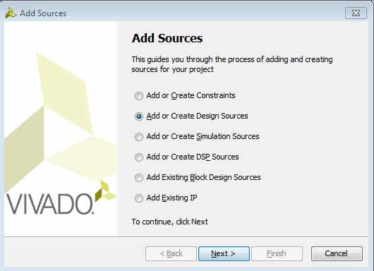 Chapter 1: Vivado Synthesis X-Ref Target - Figure 1-5 Figure 1-5: Add Sources Dialog Box X-Ref Target - Figure 1-6 Figure 1-6: