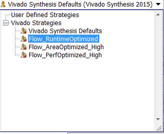 Chapter 1: Vivado Synthesis 2. From the Project Setting dialog box, select: a. From Synthesis Constraints: Select the Default Constraint Set as the active constraint set.