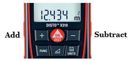 Area Measurement Area measurement is a basic function provided in all Leica Disto devices.