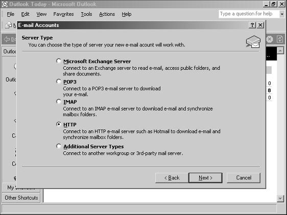 Outlook 00 gives you this capability, even with Web-based e-mail services like Hotmail. ADD AND SEND FROM DIFFERENT E-MAIL ADDRESSES ADD A DIFFERENT E-MAIL ADDRESS Click Tools.