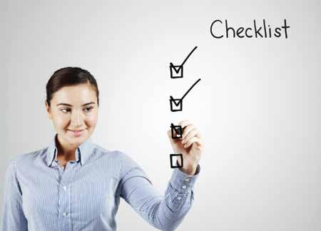 Cybersecurity Checklist Business Action Items This section provides a thorough (although not all-inclusive or exhaustive) checklist of action items within the three categories for Incident Management