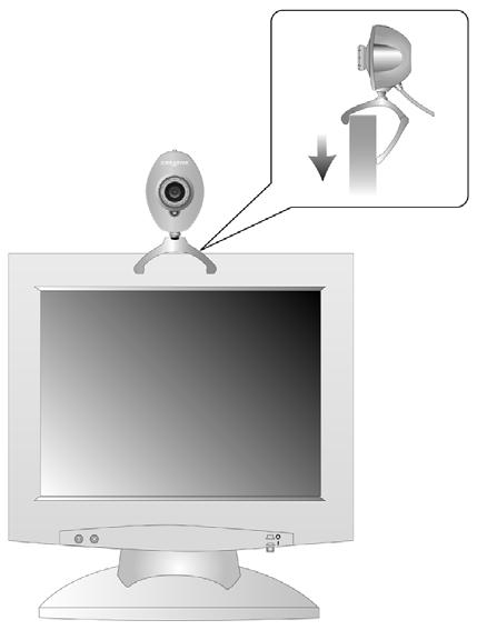 Connect the Creative WebCam NX s USB cable to an available USB port on your computer (Figure 1-2). Windows automatically detects the device. i.