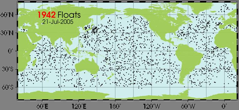 Argo Global Ocean Observation