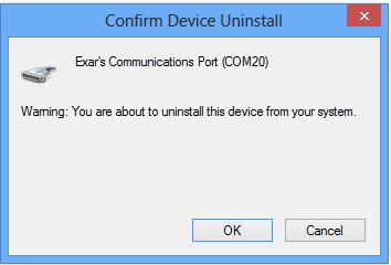 Under Confirm Device Uninstall screen, check Delete the driver software for this device.