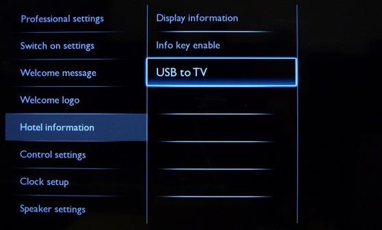 [Local KB lock] [Off]: The local keyboard (controls buttons on the TV) buttons are enabled. [On]: The local keyboard (controls buttons on the TV) buttons are disabled, power button still enabled.