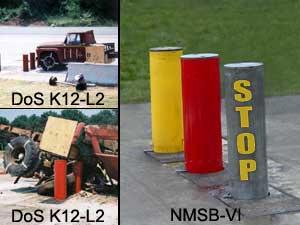 Bollards Vehicle Barriers Can be operated manually, electrically, pneumatically, or