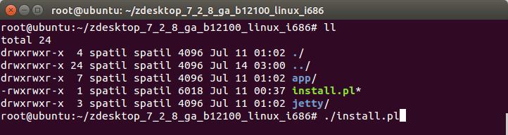 Installing Zimbra Desktop on Linux Installing Zimbra Desktop on a Linux platform is performed using the command line interface (CLI).