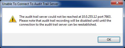 make sure that the Audit Trail Server cmpnent is running n its hme machine. 2.2.2 Viewing Audit Trail Lgs Audit Trail files are saved in basic text (.