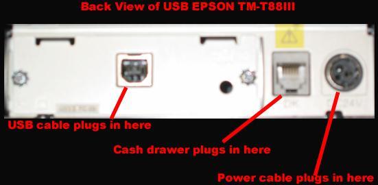 Before you begin, make sure your EPSON printer is plugged in, connected to your PC and that the receipt paper roll