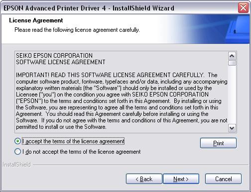 Note: Depending on the printer you have purchased will determine the interface type (not all printers will have the