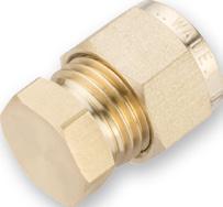 DRM Technic -- Fittings -- Brass DRM Brass Fittings Compression Fittings Blanking End (Imperial)