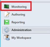 11. Select the Monitoring view 12.