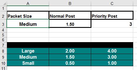 Excel 2016 Intermediate Page 113 Try entering different values into cell A3, such as Medium. Try entering different values into cell A3, such as Large. Save your changes and close the workbook.