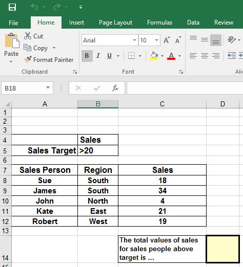 Excel 2016 Intermediate Page 117 Excel 2016 Database Functions DSUM Function Open a workbook called