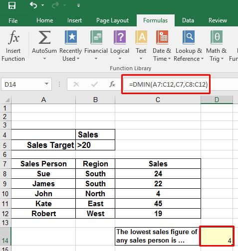Excel 2016 Intermediate Page 122 Click on the Criteria section of the dialog box and then select the cell range When you click on the OK button, you will see the results displayed.