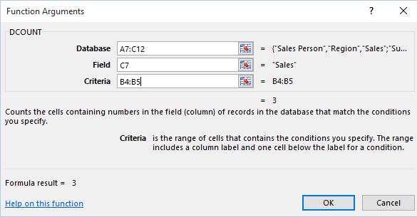 Excel 2016 Intermediate Page 128 Click within the Criteria section of the dialog box and