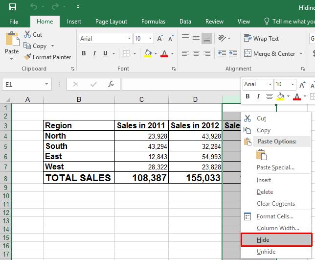 Excel 2016 Intermediate Page 157 Your workbook will now look like this.