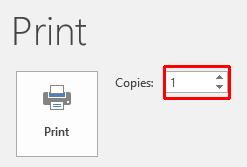 . Selecting a printer Within the Printer section of the printer options, click on the