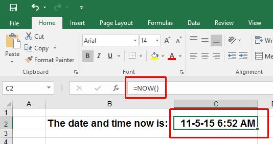 Excel 2016 Intermediate Page 32 You can see the function syntax displayed within the Formula Bar (displayed above the workbook area). In this case you will see the following.