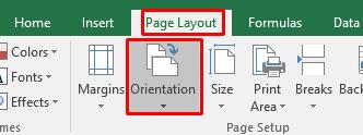 TIP: Be sure not to make the margin size too small or you may have problems printing the worksheet.