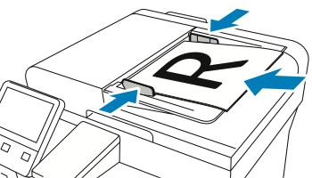For single, multiple, or 2-sided pages, use the duplex automatic document feeder. Remove any staples or paper clips from the pages.