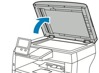 Troubleshooting Clearing Paper Jams Clearing Document Feeder Jams To resolve the error that appears on the control panel, clear all paper from the document feeder areas. 1.