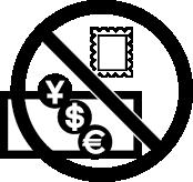 Do not copy money, revenue stamps, or