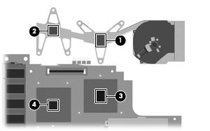 Reverse this procedure to install the fan/heat sink assembly. NOTE: To properly ventilate the computer, allow at least a 7.6-cm (3-inch) clearance on the left side of the computer.