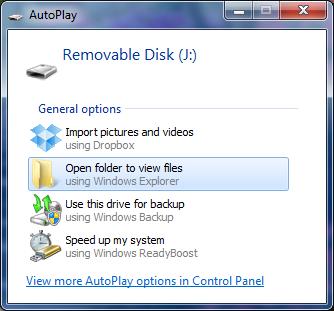 Or Go to Start > Computer > Removable Disk 4.