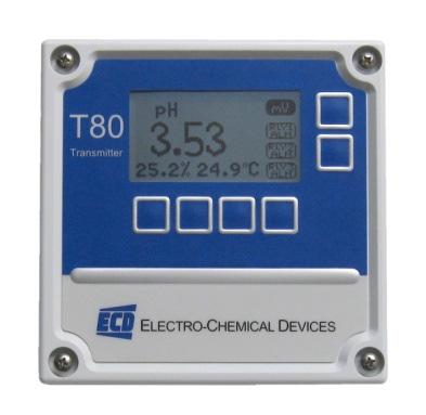 1.0 GENERAL DESCRIPTION The ECD transmitter is a single or dual channel, intelligent, multiparameter transmitter designed for the online continuous measurement of ph, ORP, pion, dissolved oxygen,