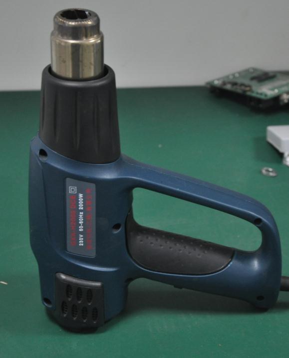 2. Soldering tool Soldering tool:hot air gun, soldering
