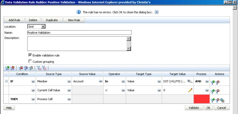 Validation Rules Web forms can use validation rules to ensure proper/desired data is