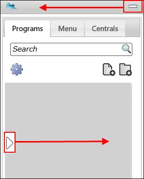 The Menu tab combines the functionality of the Menu and Quick Launch toolbar options. This tab provides Tyler menu options, as well as all available web parts.