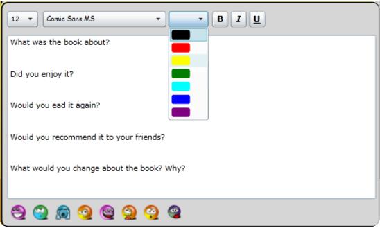 Log onto the library system using the button from the book interface on the home page.