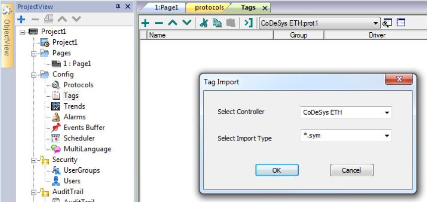 Then click the "Configure symbol file..." button and make sure the "Export variables of object" check box is marked as shown in the following picture.
