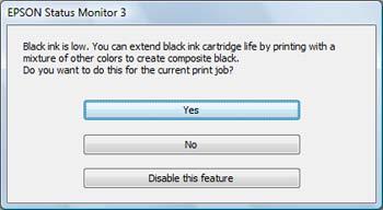 Parent topic: Printing With Black Ink and Expended Color Cartridges Related tasks Cancelling Printing Using a Product Button Selecting Basic Print Settings - Mac OS X Conserving Low Black Ink with