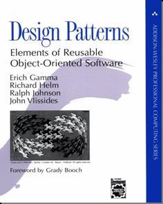 Sources 1. Classical text: Design Patterns: Elements of Reusable Object-Oriented Software, Gamma, Helm, Johnson, Vlissides, (GoF), 1995 2.