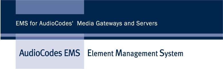 Element Management System