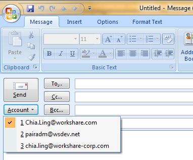 Select Log on using and enter the logon credentials of the administrator used to setup Workshare Protect Server. 12.
