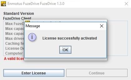 Deactivating the License Whenever possible, ensure your license is deactivated before moving your fuzed drives to a new PC or