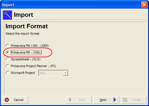 select File > Import