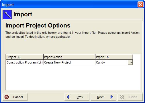 Choose the EPS to import to With the file selected choose the