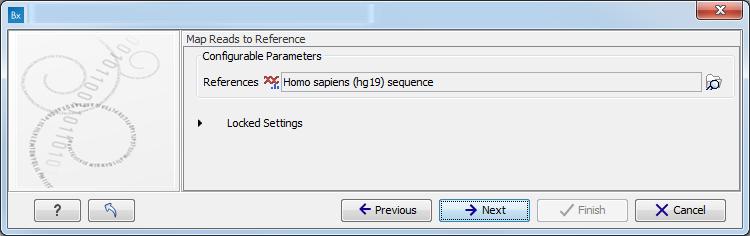 CHAPTER 3. READY-TO-USE WORKFLOWS DESCRIPTIONS AND GUIDELINES 34 Figure 3.7: Specify the parameters for the QC for Target Sequencing tool. Figure 3.8: Specify the parameters for the QC for Target Sequencing tool.