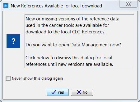 On the left hand side, you can use the drop-down menu to choose where you want to manage the reference data.