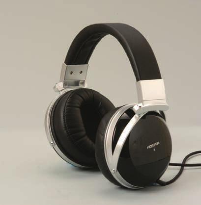 443741 With φ40mm free-edge driver technology (Biodyna diaphragm), this over-head type headphone provide high sound quality.