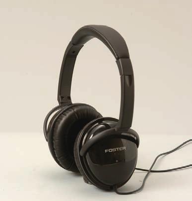 φ φ40mm 32 0Ω ± 20% Sound Pressure Level 96dB ± 3dB 583274 High grade close type overhead headphone with flat response φ35mm